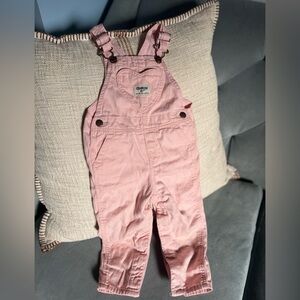 OshKosh B'gosh Light Pink Kids Overalls